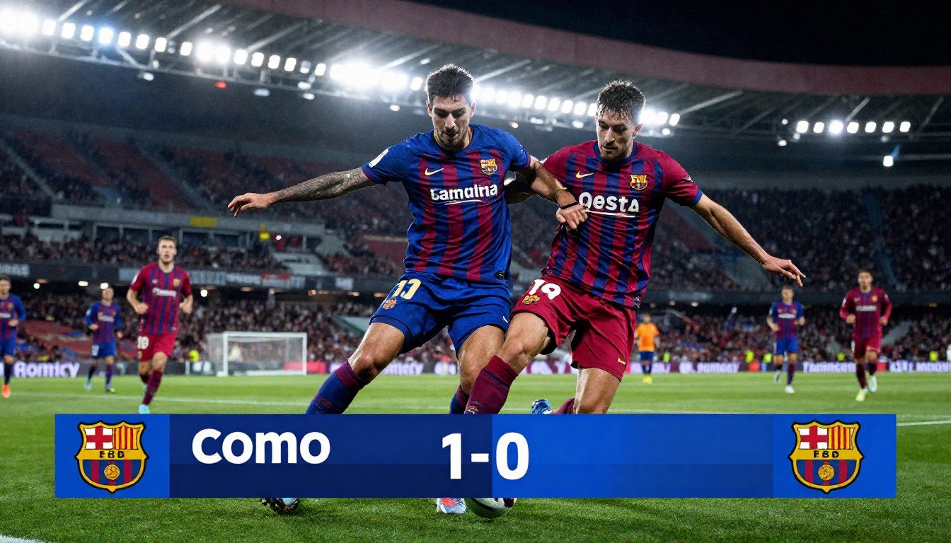 barcelona vs como