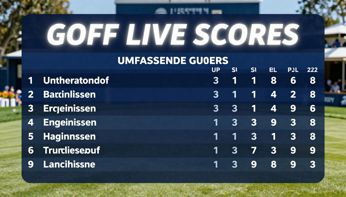 leaderboard pga idag